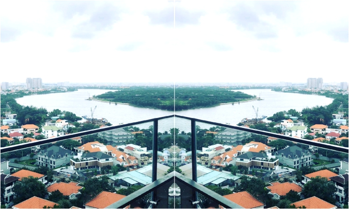 Modern Furniture and River View Two Bedroom The Nassim Apartment in Thao Dien Thu Duc City