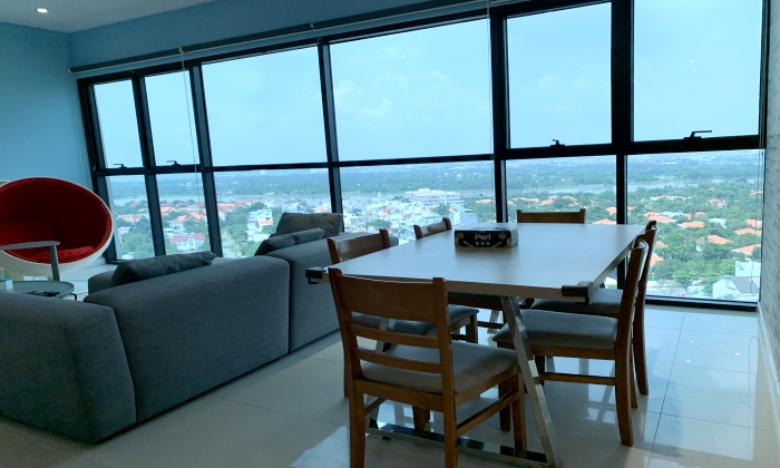 Furnished Three Bedroom Apartment For Rent in Ascent Thao Dien Thu Duc City