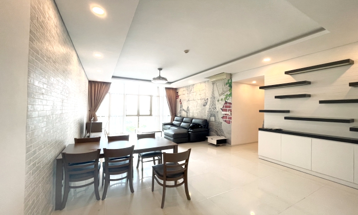 Three Bedroom Apartment in Tower 3 For Rent in The Vista An Phu District 2 HCMC