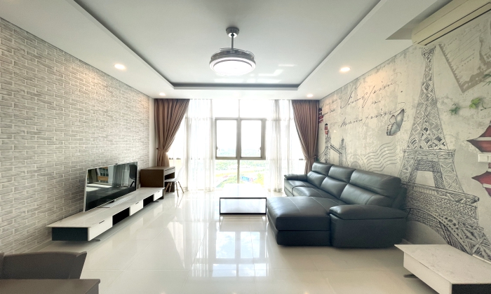 Three Bedroom Apartment in Tower 3 For Rent in The Vista An Phu District 2 HCMC