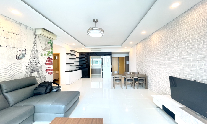 Three Bedroom Apartment in Tower 3 For Rent in The Vista An Phu District 2 HCMC