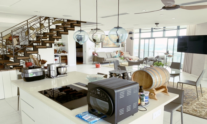 Beautiful Penthouse City Garden Apartment in Binh Thanh HCMC