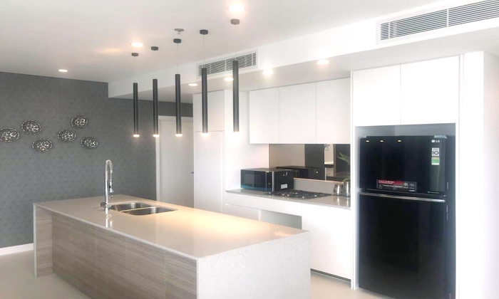 Amazing View Two Bedroom City Garden Apartment For Rent in Binh Thanh HCMC