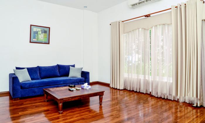 Wooden Style One Bedroom Serviced Apartment in District 1 HCMC