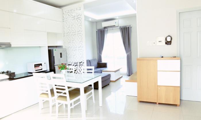 Top Floor One Bedroom Serviced Apartment For Lease in District 1 HCMC