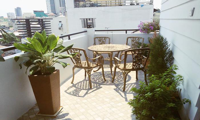One Bedroom Serviced Apartment With Stunning Balcony in District 1 HCMC