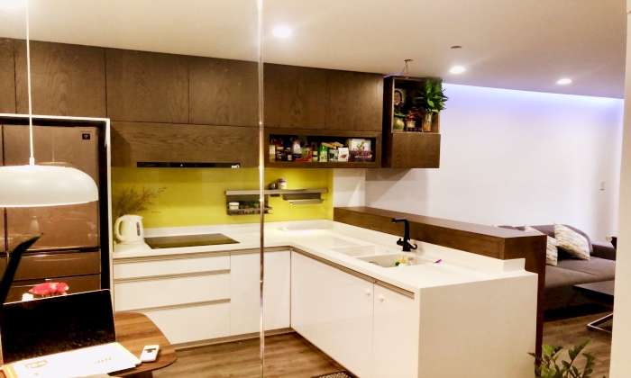 High Quality Interior One Bedroom Apartment For Rent in Dakao District HCMC
