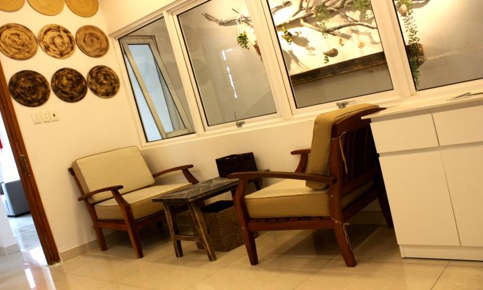 A New Bright Light One Bedroom Serviced Apartment in District 1 HCM City