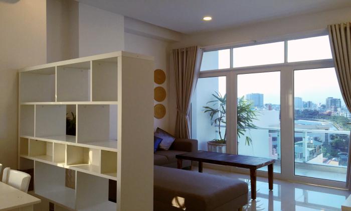 Top Floor One Bedroom Serviced Apartment For Rent in District 1 HCMC