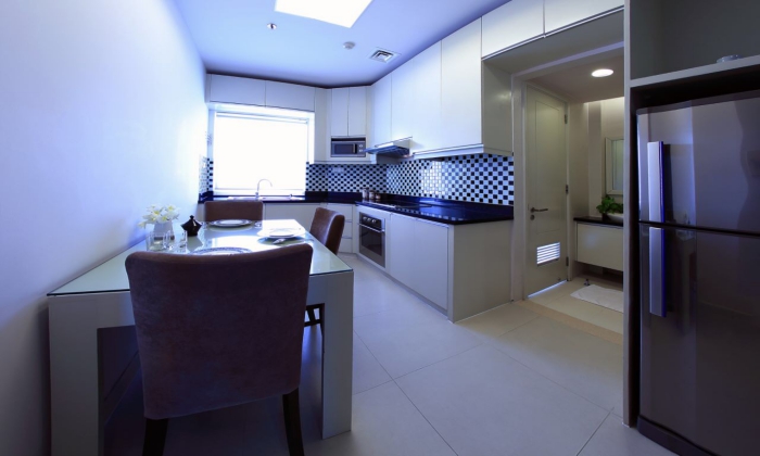 Nice Furniture One Bedroom Gleen Wood Serviced Apartment HCMC
