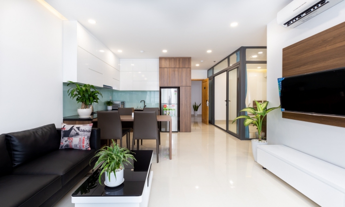 Two Bedroom THT Serviced Apartment For Rent in 215 Nguyen Van Huong Thao Dien Thu Duc city