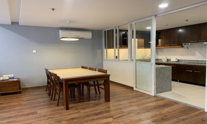 Spacious Clean and Modern Three Bedroom An Phu Plaza Serviced Apartment in District 3 HCMC