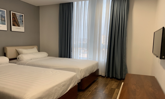 Spacious Clean and Modern Three Bedroom An Phu Plaza Serviced Apartment in District 3 HCMC