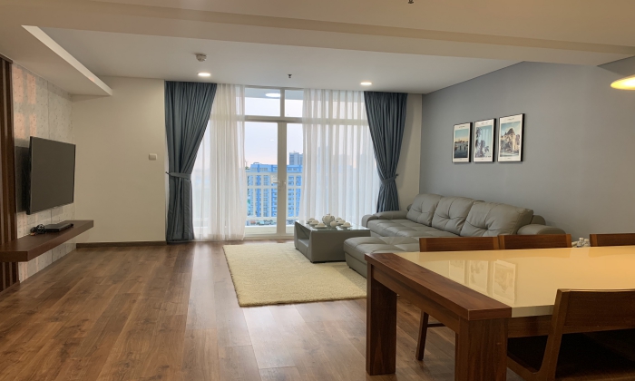 Spacious Clean and Modern Three Bedroom An Phu Plaza Serviced Apartment in District 3 HCMC