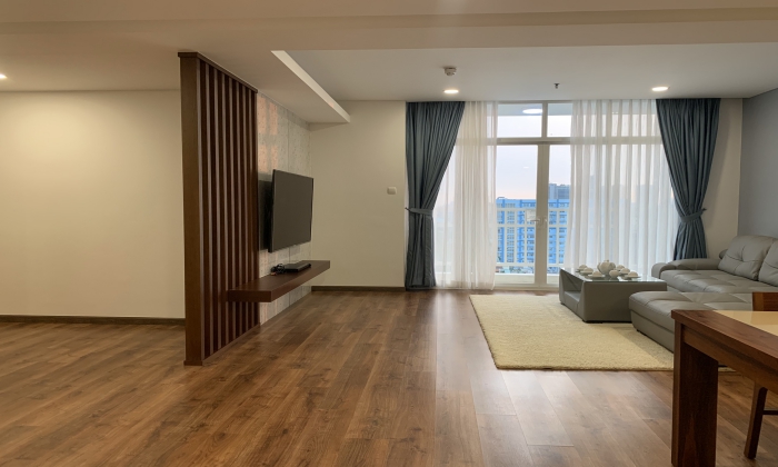 Spacious Clean and Modern Three Bedroom An Phu Plaza Serviced Apartment in District 3 HCMC