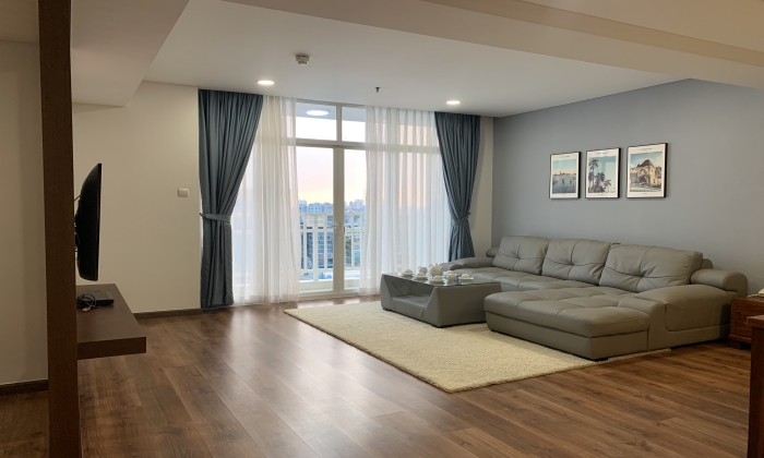 Spacious Clean and Modern Three Bedroom An Phu Plaza Serviced Apartment in District 3 HCMC