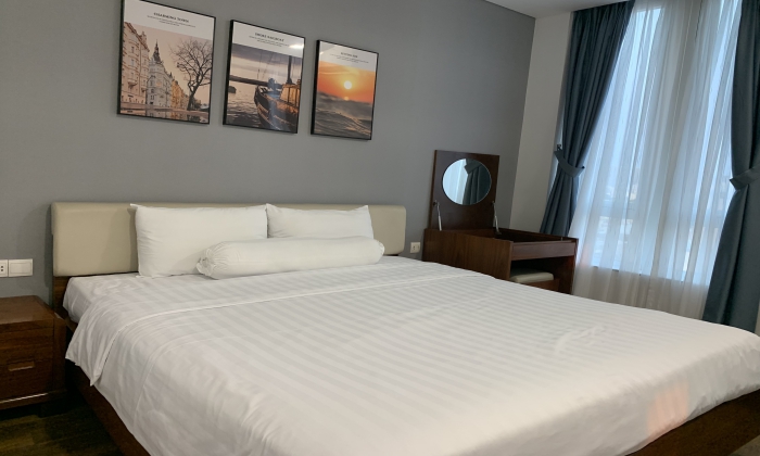 Spacious Clean and Modern Three Bedroom An Phu Plaza Serviced Apartment in District 3 HCMC