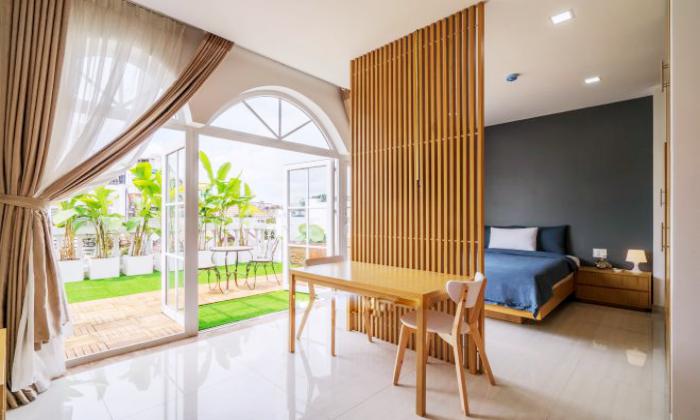 Nice Garden One Bedroom Serviced Apartment For Lease in District 3 Ho Chi Minh City
