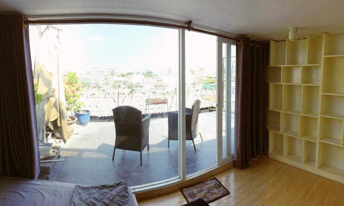 Stunning Studio Apartment On Top Floor For Lease in District 3 HCM City