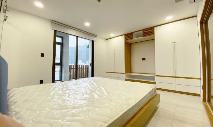 Spacious One Bedroom Green House Apartment in Pham Viet Chanh St Binh Thanh HCMC