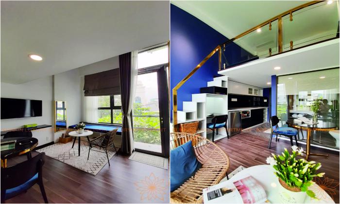 Loft Serviced Apartment For Rent in Nguyen Cuu Van St Binh Thanh District HCMC