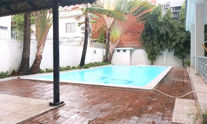 Big Garden and Pool Villa in Fideco Compound For Rent in Thao Dien District 2 HCMC