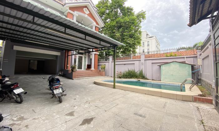Unfurnished Villa For Rent in Ngo Quang Huy Street Thao Dien District 2 HCMC