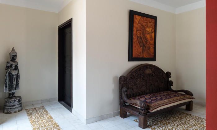 Unfurnished Indochine Style Villa For Rent Nguyen U Di Thao Dien District 2 HCMC