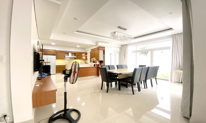 Super Modern Three Bedroom Villa For Rent in Road 43 Thao Dien Thu Duc City 
