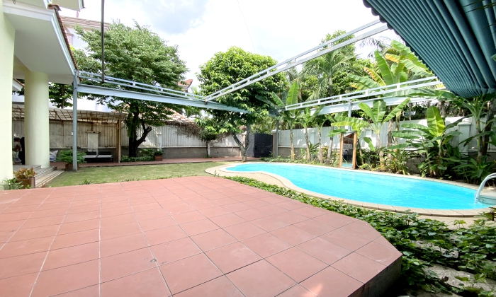 Pool Villa For Rent in Compound Thao Dien 1 Nguyen Van Huong St Thao Dien Thu Duc City